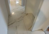 Укладка крупноформатного керамогранита на пол на Аптекарском пр.